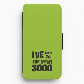 I've Been To The Year 3000 - Bust Band Flip / Wallet Phone Case High gloss