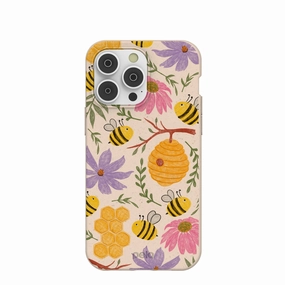 Seashell Bee Life iPhone 14 Pro Max Case Stylish Edge Stylish Detail