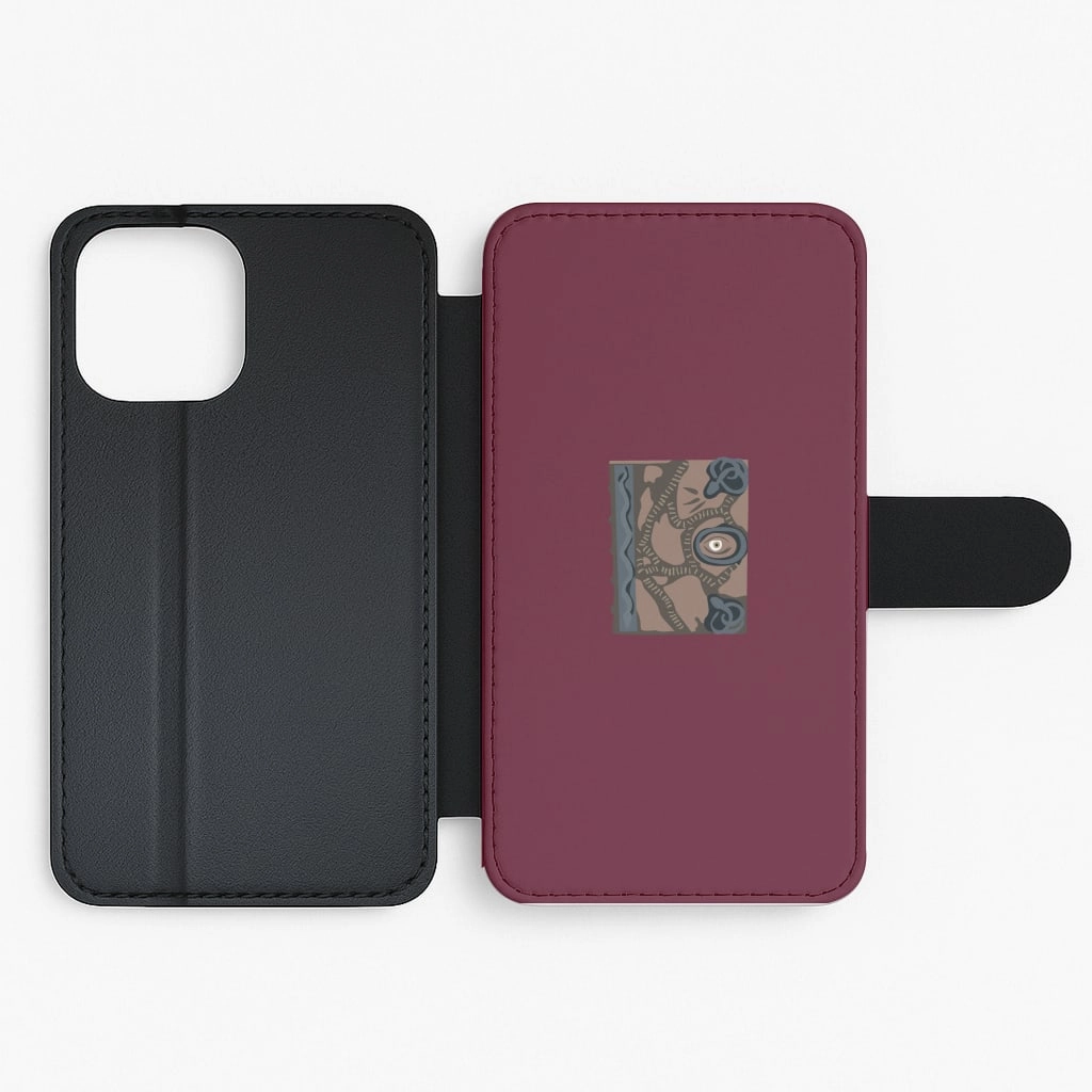 Manual Of Witchcraft - Hocus Pocus Flip / Wallet Phone Case Protective Build Minimal Look