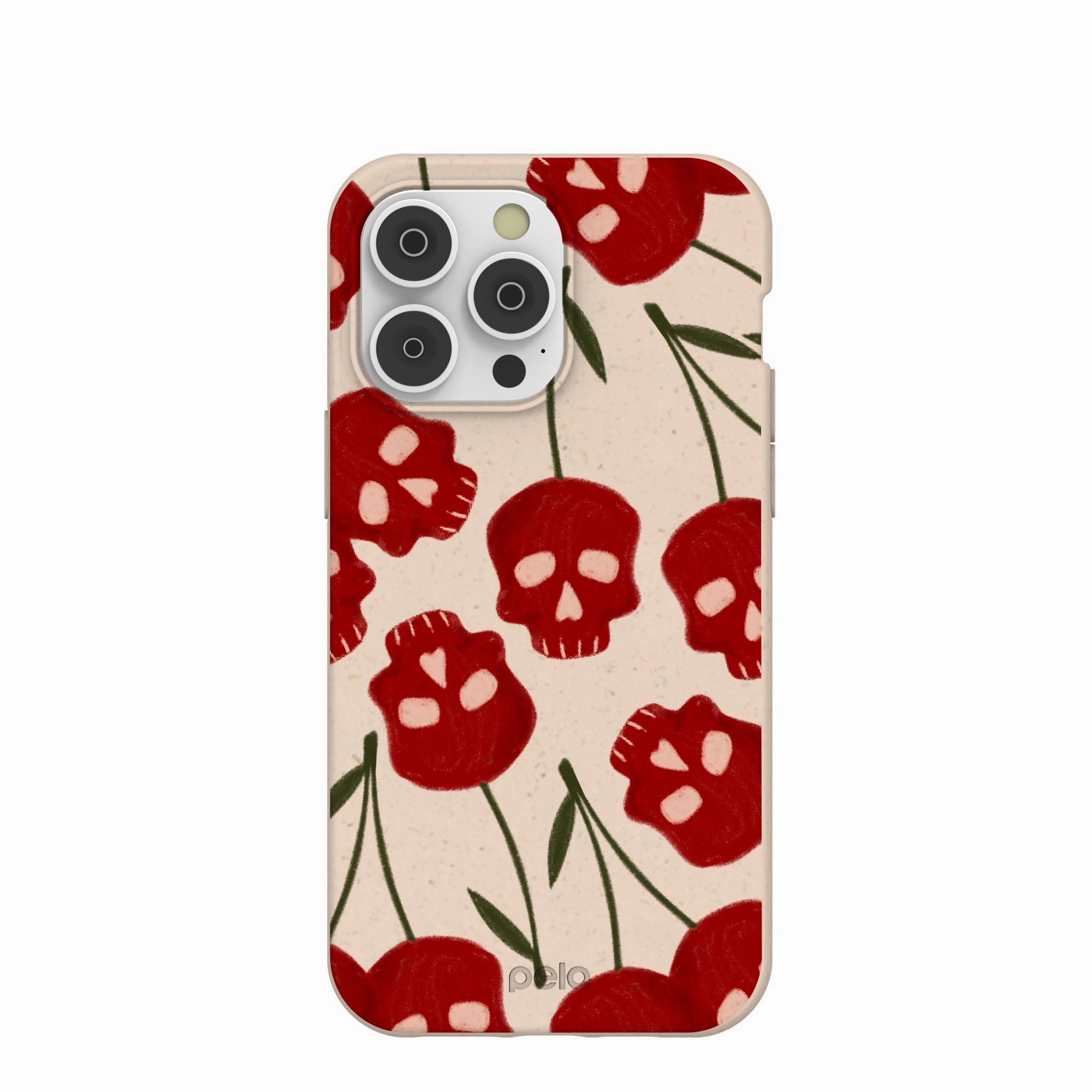 Seashell Scary Cherry iPhone 14 Pro Max Case Comfort Style Hard Edge