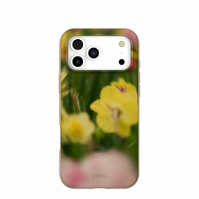 Fashion Forward Matte Texture Layer Seashell Full Bloom iPhone 17 Pro Max Case