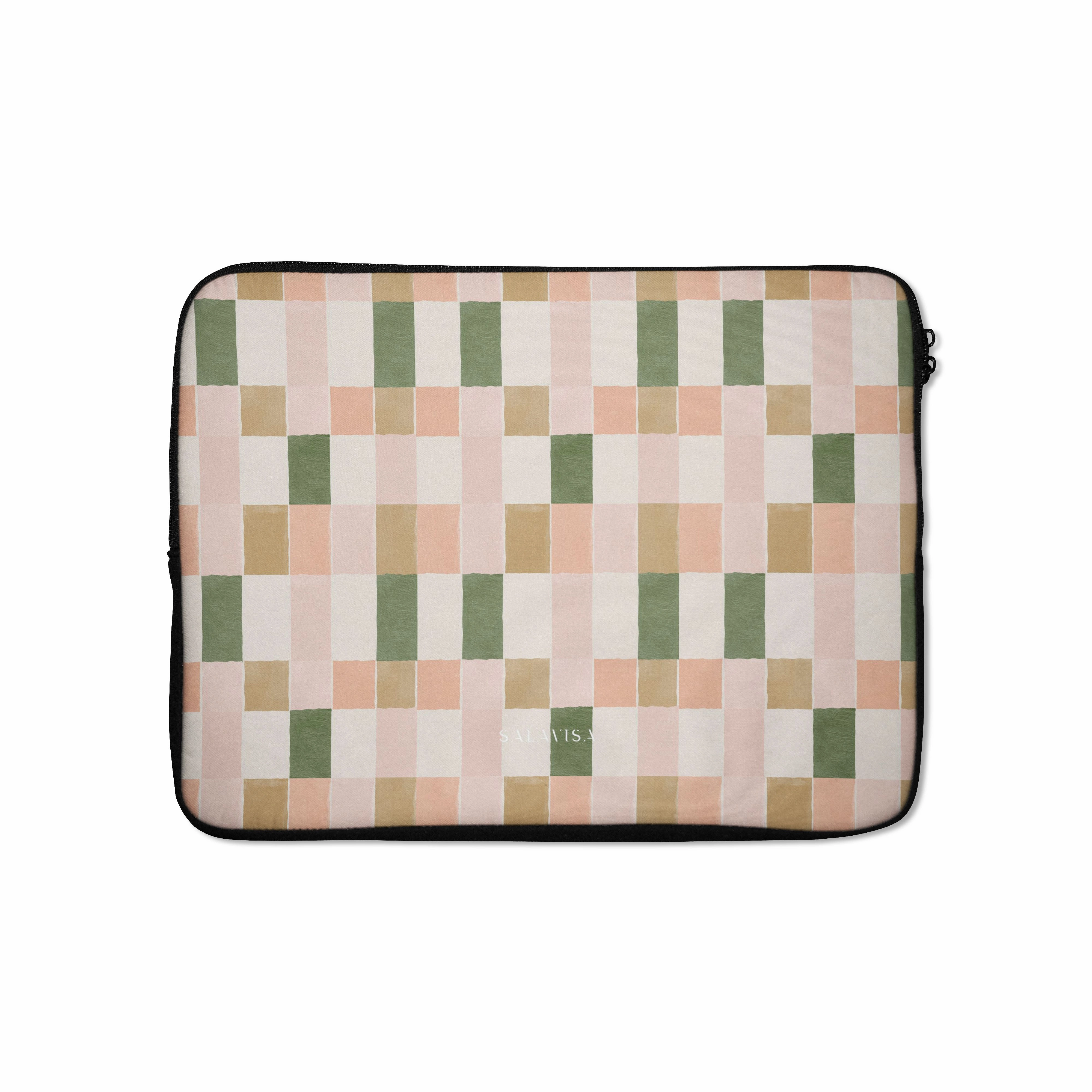 Rugged Design Style Light Finish Spring Dream Laptop Sleeve