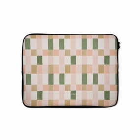 Rugged Design Style Light Finish Spring Dream Laptop Sleeve