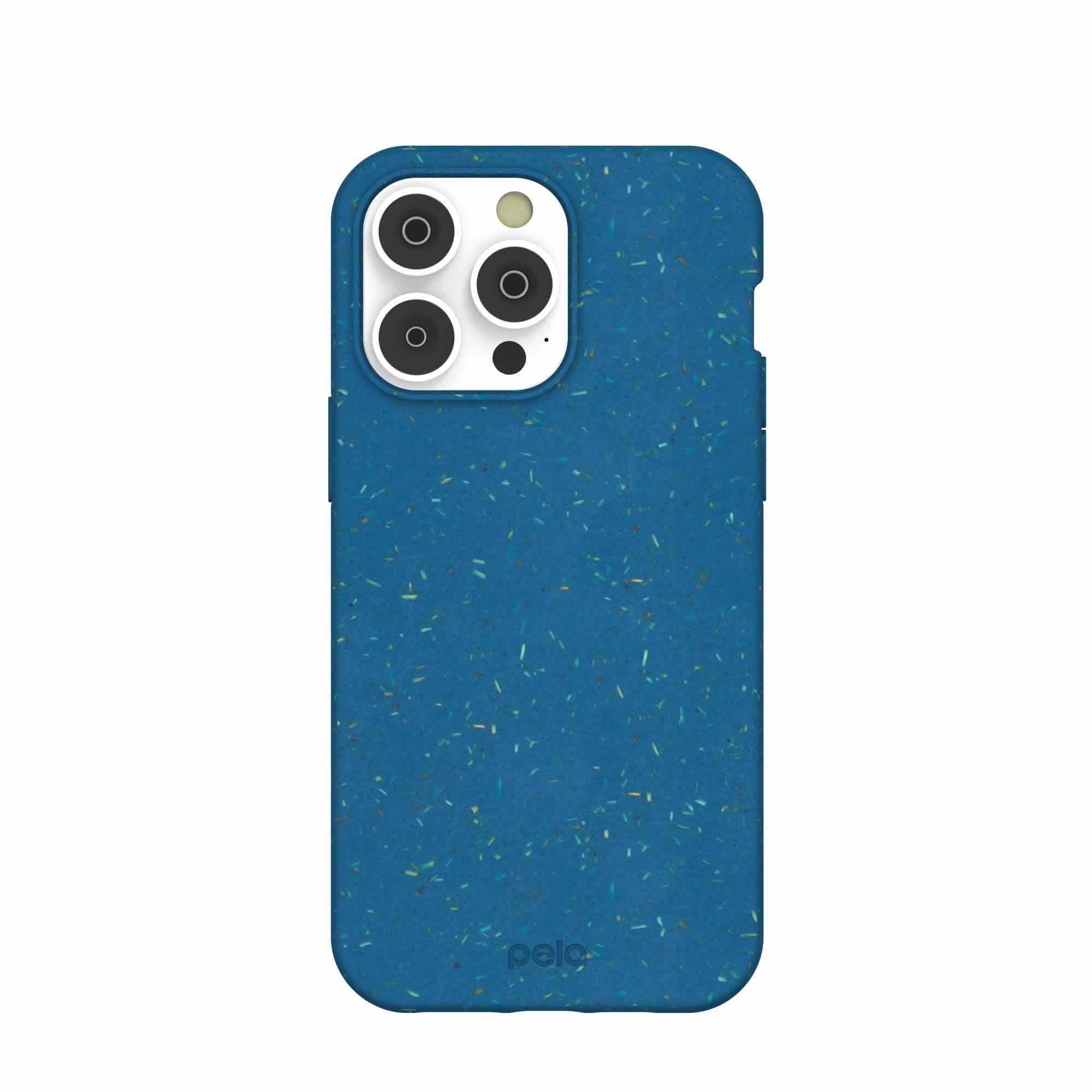 Stormy Blue iPhone 14 Pro Max Case custom design