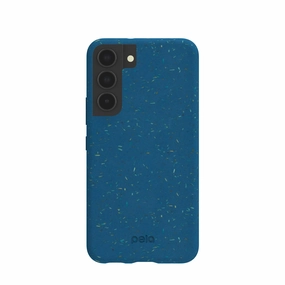 Colorful Pattern Stormy Blue Samsung S22 Phone Case