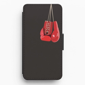 Light Finish String gloves - Boxing Flip / Wallet Phone Case