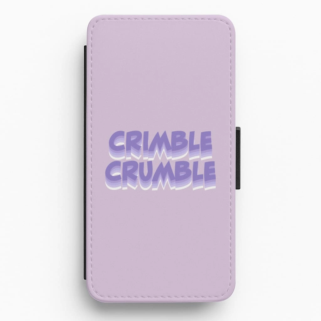 Crimble Crumble - Friday Night Dinner Flip / Wallet Phone Case Portable Shield