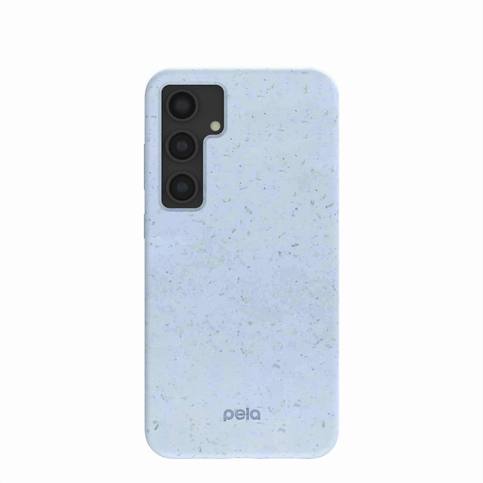Powder Blue Samsung S24 (Plus) Phone Case Comfort Texture Finish