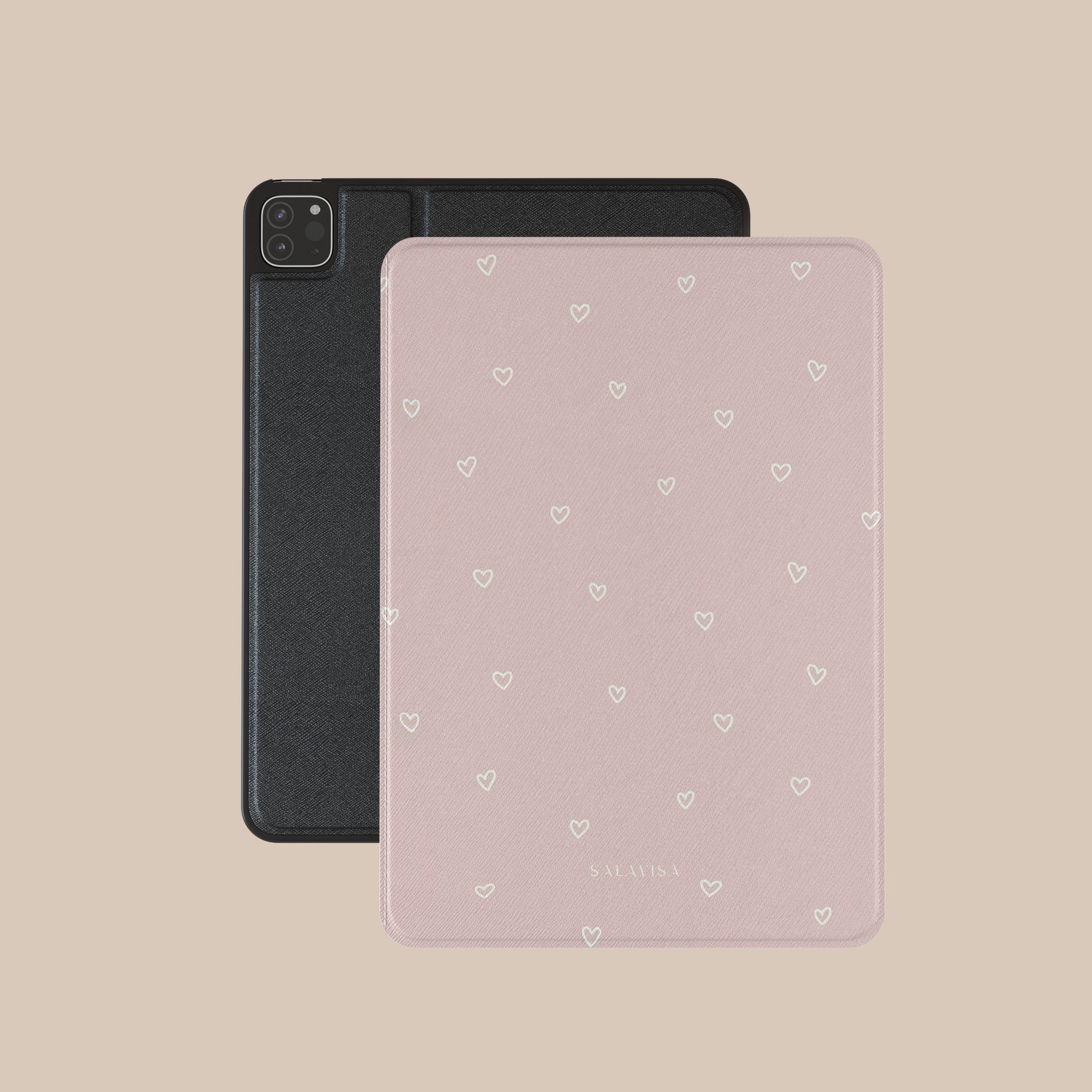 Sweet Hearts iPad Case eco modern folio Tablet Sleeve Stylish