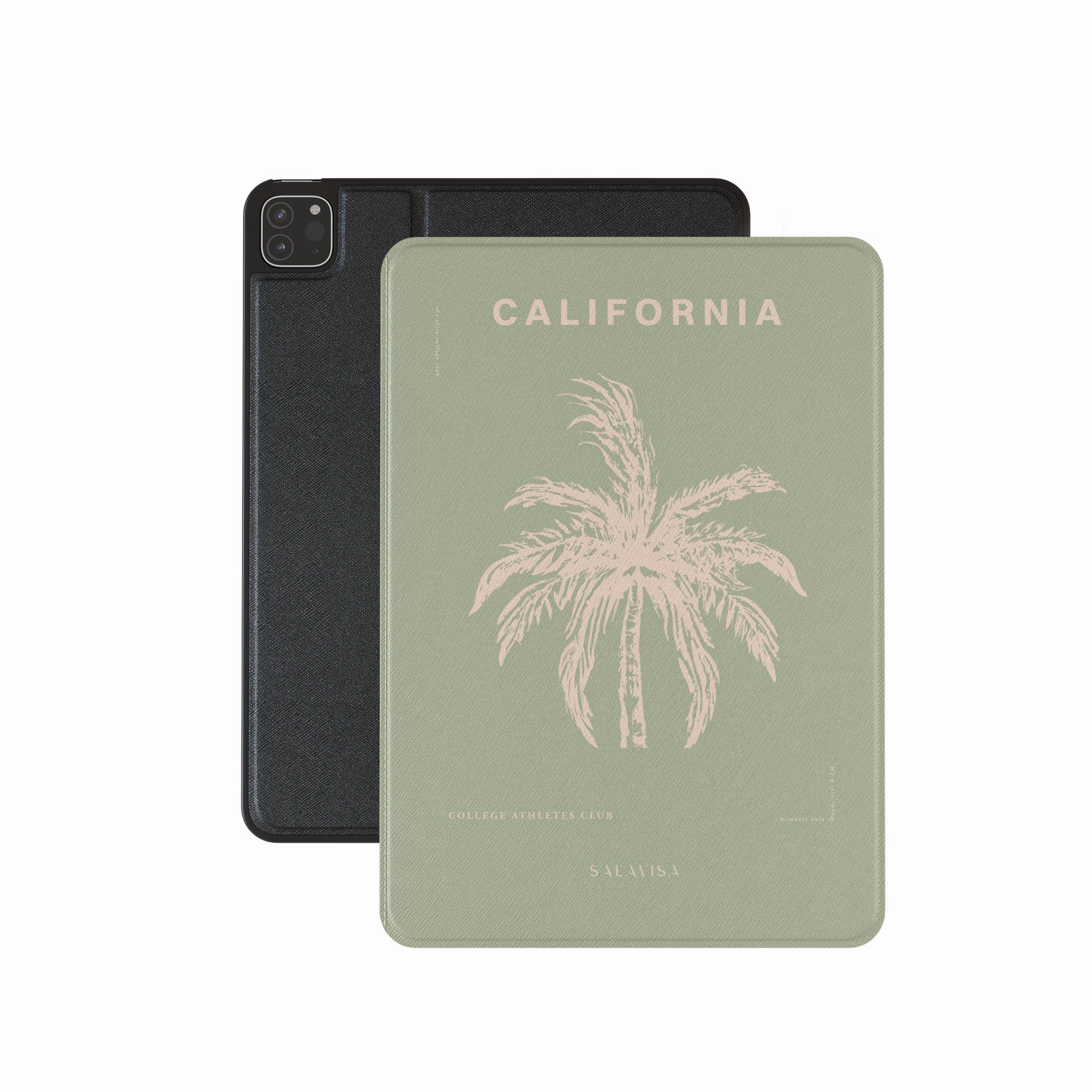 Anti scratch Green California College iPad Case