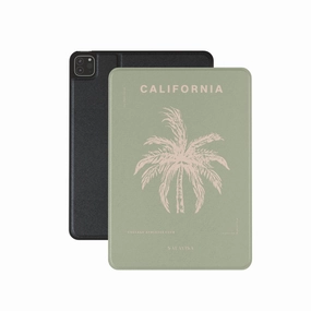 Anti scratch Green California College iPad Case