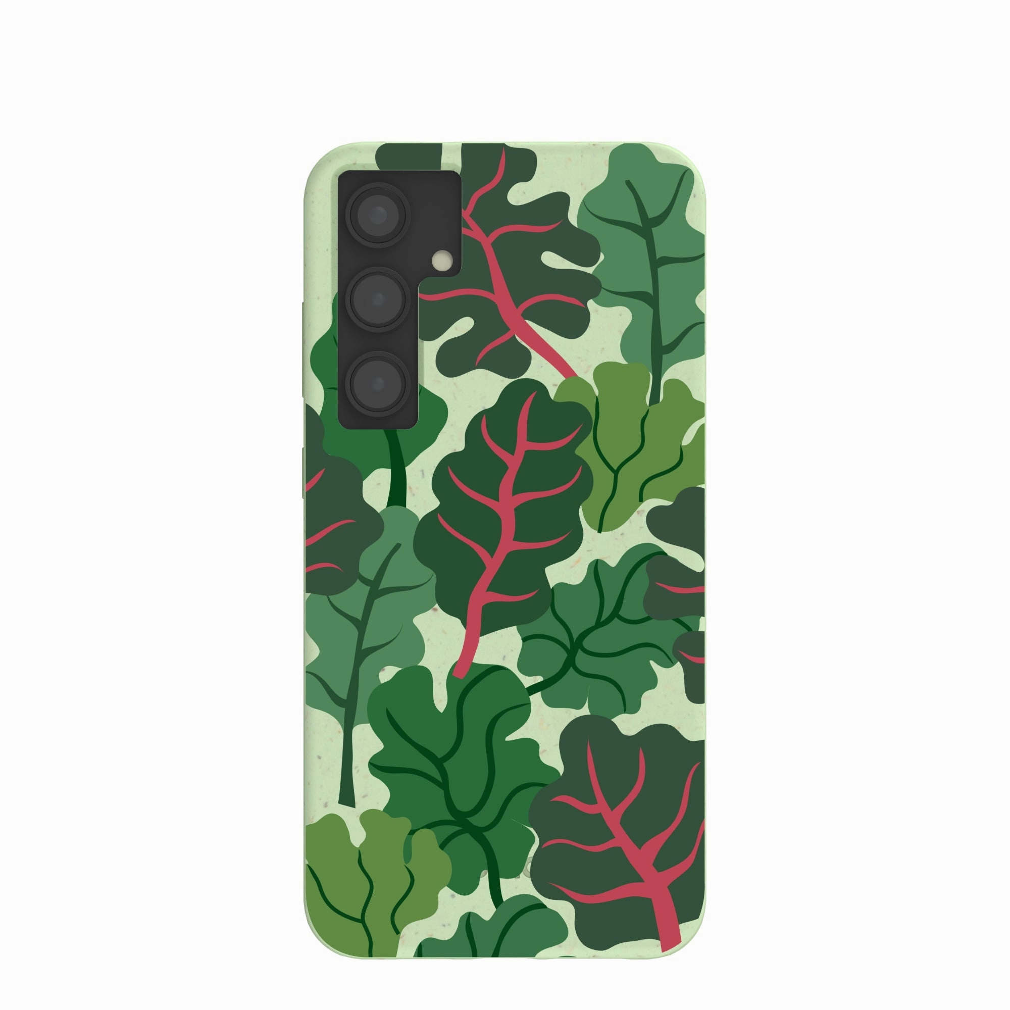 Sage Green Leafy Greens Samsung Galaxy S24 (Plus) Case Travel Friendly