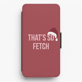 Smooth Edge Design That's So Fetch - Christmas Meanies Flip / Wallet Phone Case