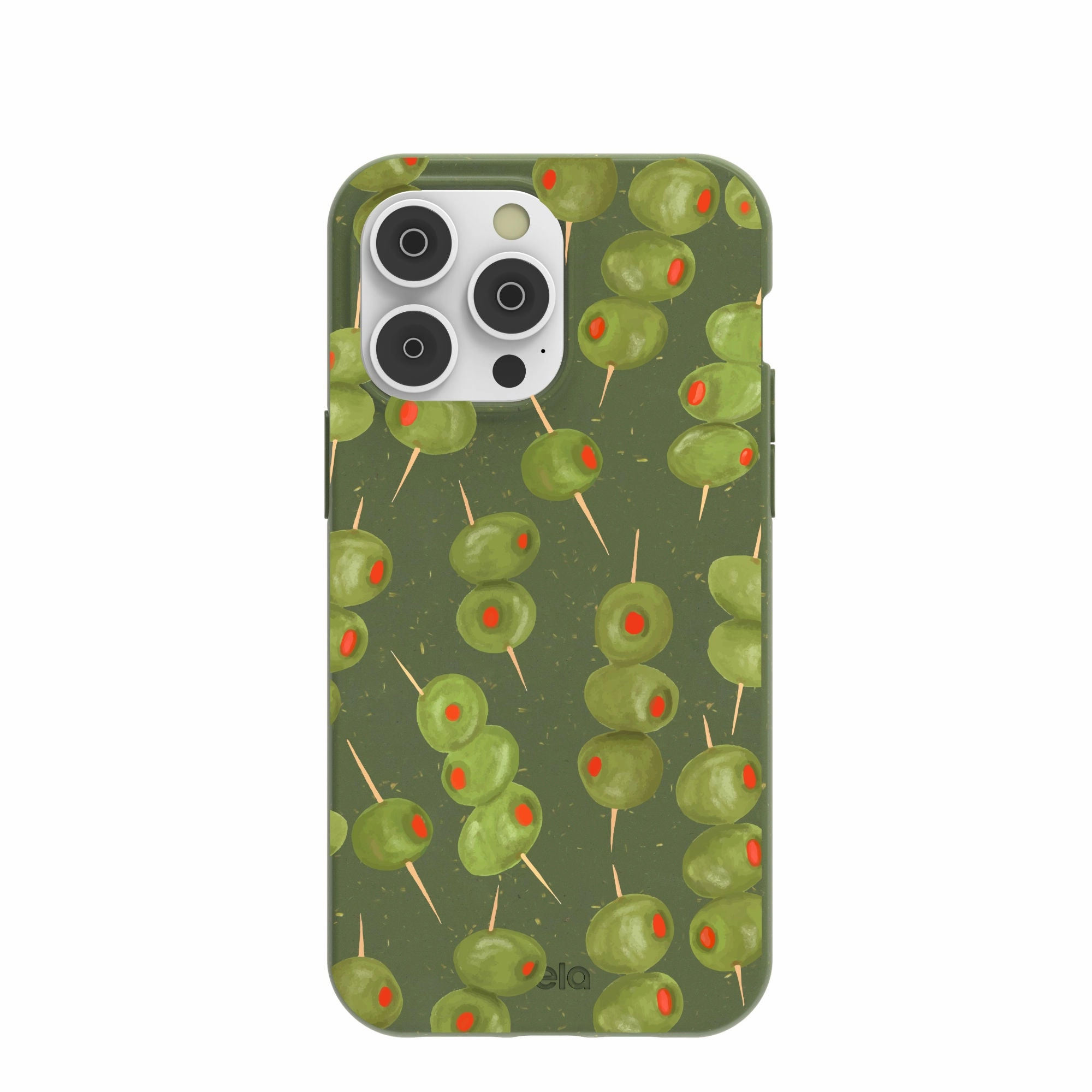 Ultra Thin Forest Floor Olive Hour iPhone 14 Pro Max Case