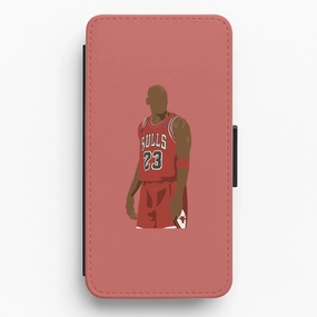 Jordan - Basketball Flip / Wallet Phone Case Drop Shield