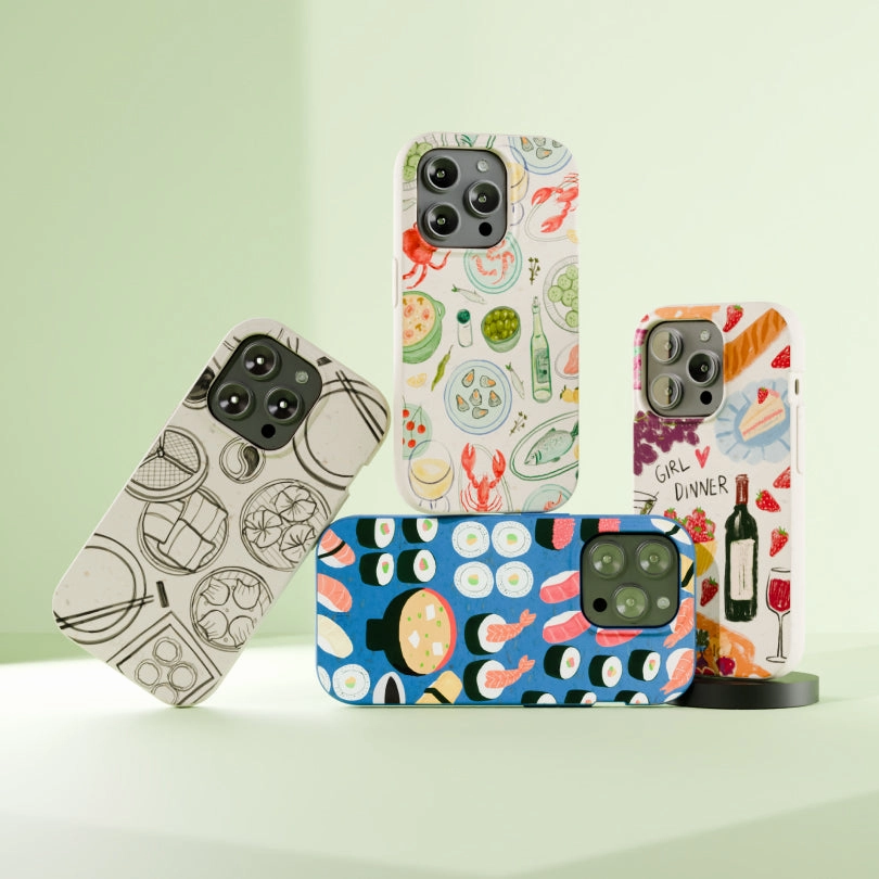 Seashell Girl Dinner iPhone 17 Pro Max Case Light Touch Premium Material