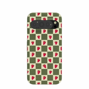 Office use Hand Feel Forest Floor Strawberry Field Google Pixel 9/9 Pro Case