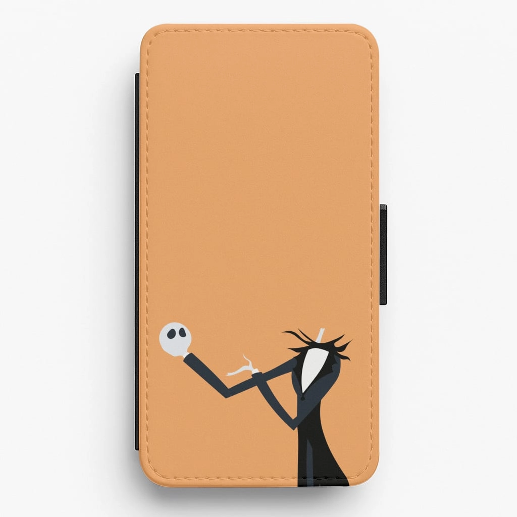 Headless Jack Skellington - TNBC Flip / Wallet Phone Case Elegant Surface Comfort Style