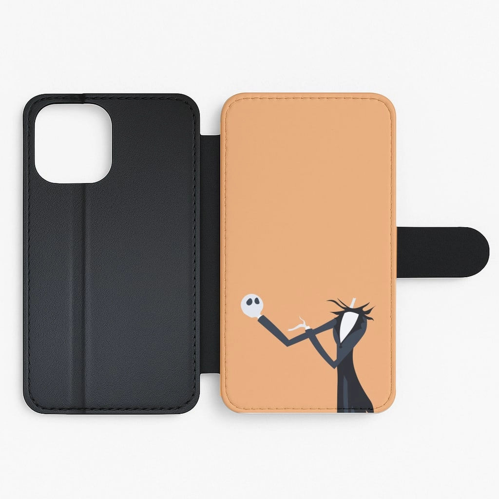 Comfort Use Headless Jack Skellington - TNBC Flip / Wallet Phone Case