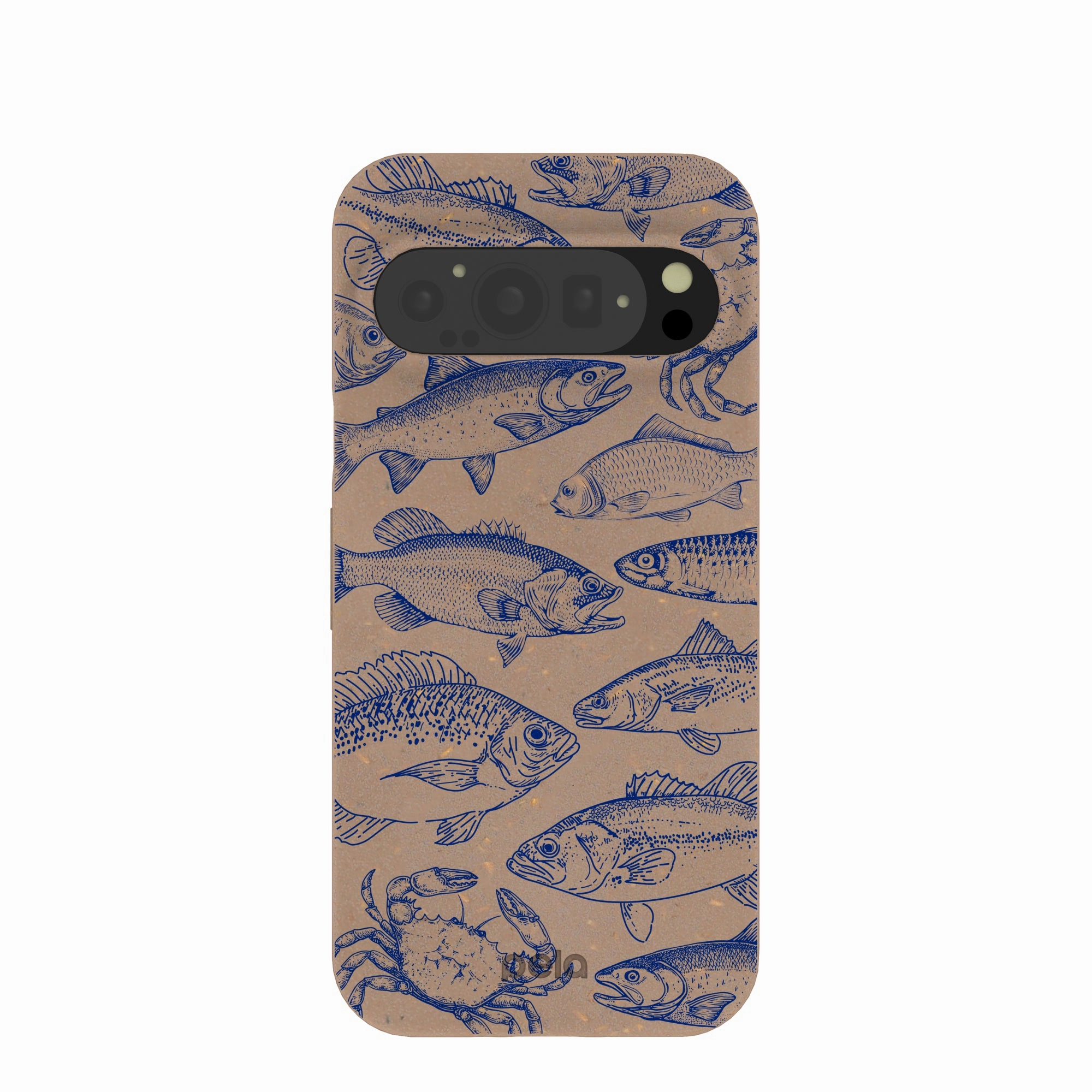 Chocolate Brown Vintage Catch Google Pixel 9/9 Pro Case Heat dissipation Modern Look