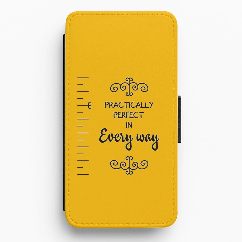 Practically Perfect - Poppins Flip Wallet Phone Case Pocket Ready