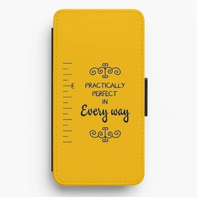 Practically Perfect - Poppins Flip Wallet Phone Case Pocket Ready