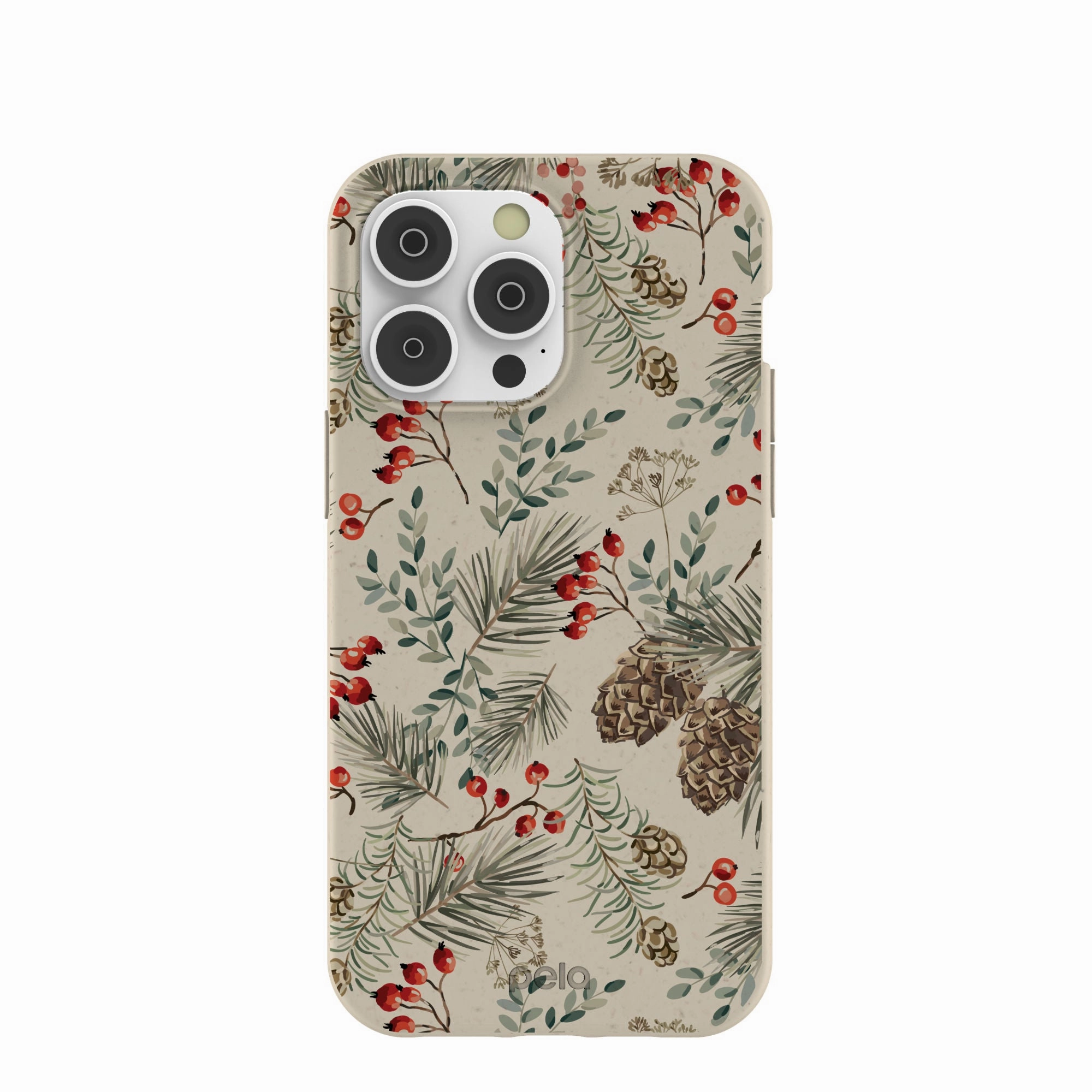 London Fog Winter Spice iPhone 14 Pro Max Case Fashion Texture Minimal Pattern