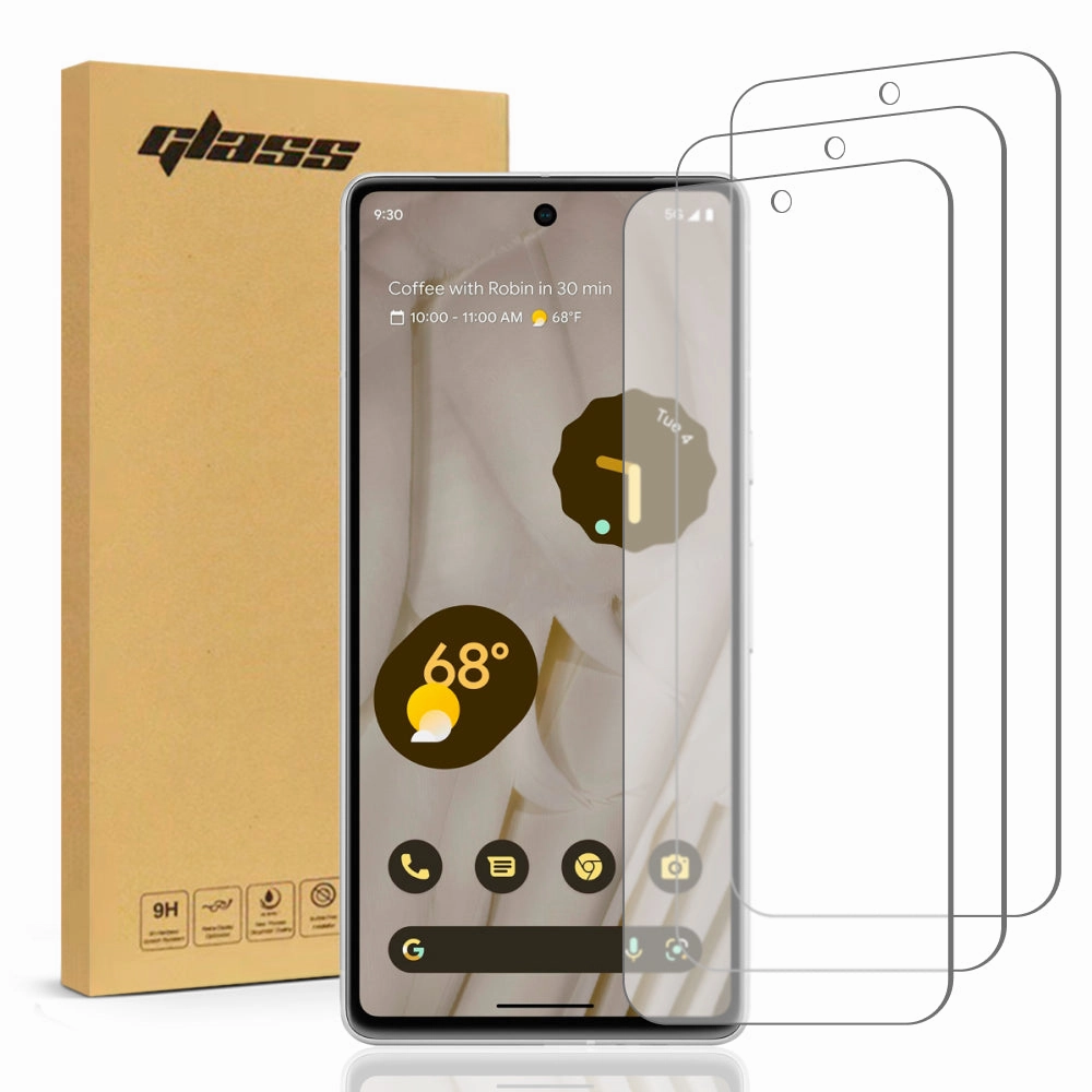 Gradient Design Google Pixel 7 (3 Per Pack) 2.5D Screen Protector Tempered Glass
