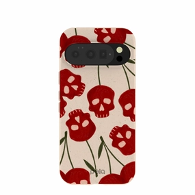 Handcrafted Design Seashell Scary Cherry Google Pixel 10/10 Pro Case