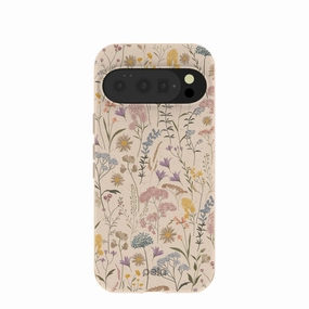 Seashell Dusty Petals Google Pixel 10/10 Pro Case Matte Surface