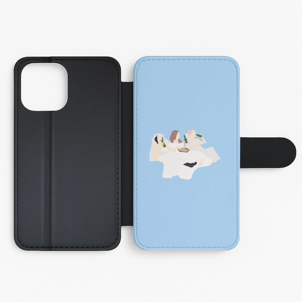 Wedding Chill Flip / Wallet Phone Case Hybrid Edge