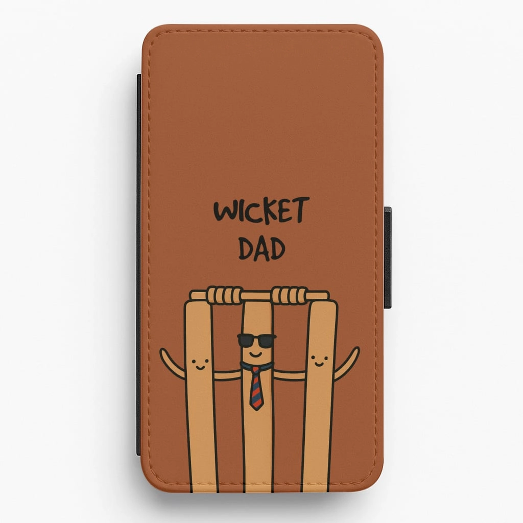 Wicket Dad - Father's Day Flip / Wallet Phone Case Comfort Shape Hybrid Detail